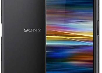 Sony Xperia 10 I4113 3/64 GB – czarna – bardzo dobry stan + etui i szkła 9H