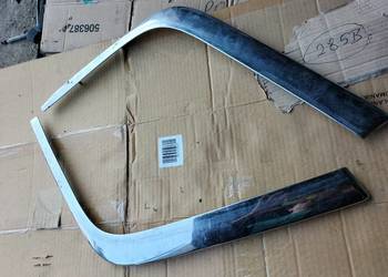 Mercedes W210 W 210 LISTWA ZDERZAKA PRAWY + LEWY  PRZÓD