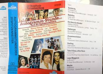 luv,boney M,Kelly familly, Gott - Autogramm - Stunde Mit 20 Spitzenreitern