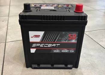 Akumulator SPECBAT 50Ah 400A Japan PRAWY PLUS