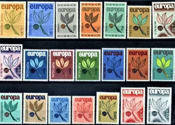 EUROPA - CEPT 1965 - kompletny rocznik MNH**!Gratis wysyłka!