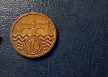Stare monety 10 halerzy 1925 Czechosłowacja