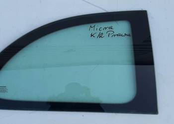 Szyba Boczna Prawy Tył NISSAN MICRA K12 HB 3D 03+