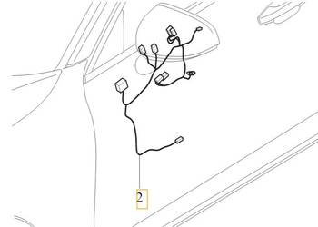 VOLVO S60 III V60 II wiazka drzwi glosnik przod BOWERS WILK…