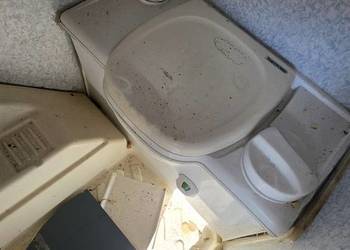 Wc z przyczepy kempingowej