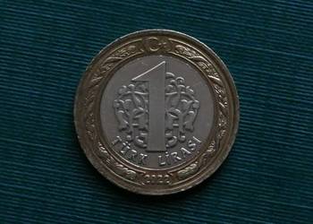 TURCJA - 1 lira, 2022r.