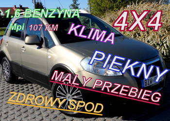 FIAT Sedici 1.6  4x4 Klima_ Piekny Zdrowy Spód Sx4