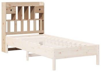 Wezgłowie do łóżka z półkami 100 cm lite drewno sosnowe WM-855520
