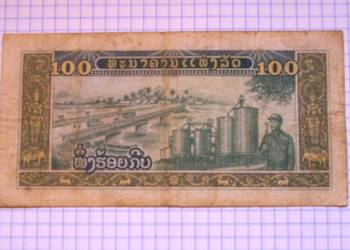 BANKNOT - 100 KIP 1979 ROK - LAOS