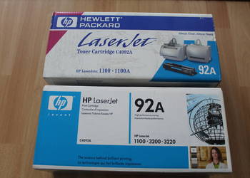 Nowy oryginalnie zapakowany toner HP 92A C4092A