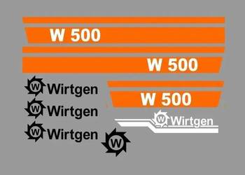 Naklejki oklejenie - WRITGEN W 500 Zamiennik