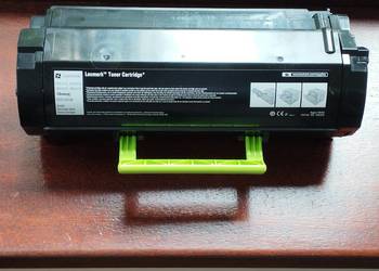 Toner Lexmark 60F2XOE pusty z chipem na 6000 stron.