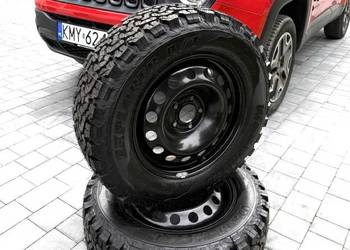Opony terenowe AT + felgi stalowe 16 JEEP RENEGADE mopar oryginalne