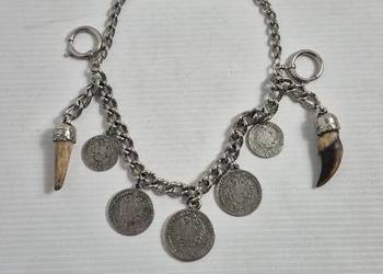 Unikatowa Bransoleta / Dewizka w Stylu Myśliwskim – Repliki Monet i Trofea