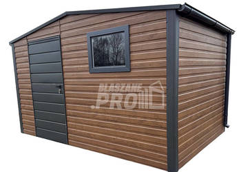 Schowek – domek ogrodowy 3,5×2,5 m drewnopodobny GP749