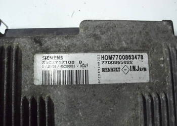 Komputer silnika 1,8 RENAULT LAGUNA I S113717108B IMMO OFF