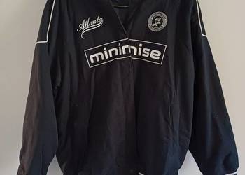 Piękna ciepła czarna kurtka damska marki HM