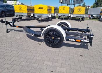 Przyczepa pod skuter wodny sea-doo nowa VIP białe błotniki PRODUCENT