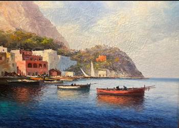 Guido Odierna (1913-1991) - Marina di Capri