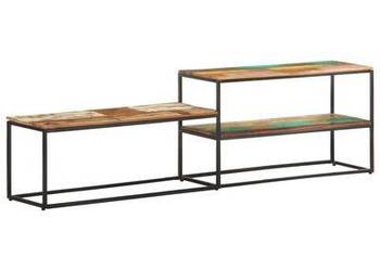 vidaXL Szafka pod telewizor, 180x30x50 cm, lite drewno z odzysku(sku321621)