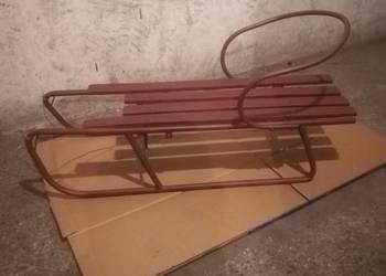 Sanki metalowe z oparciem. sprzedam.Mozliwa Wysyłka. .