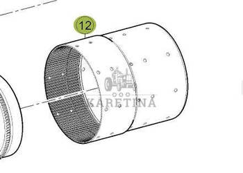 Claas Axion 870 Dzwon Sprzęgła Skrzyni 0011658030 00 1165 803 0