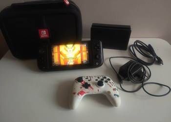 Nintendo Switch v1 cfw Atmosphere + Nitrodeck + Pad + Walizka Transportowa