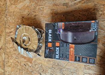 DRUT SPAWALNICZY SAMOOSŁONOWY 0,8MM 5000g 5KG FLUX BLACK