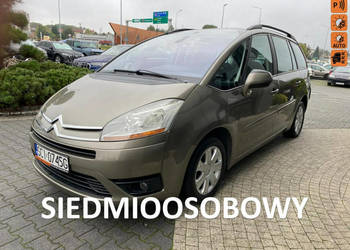 Citroen C4 Grand Picasso 7 osobowy, benzynka, tempomat, multifunkcja, klim…