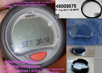 Zestaw do wymiany baterii komp Mares PUCK