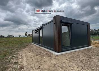 Kontener pawilon modułowy L dom prefabrykowany Global Home Containers