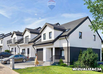 Nowoczesny dom z ogródkiem, w otulinie lasu