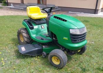 Traktorek KOSIARKA John Deere L105 silnik 14.5hp ohv Briggs&Stratton 2noże