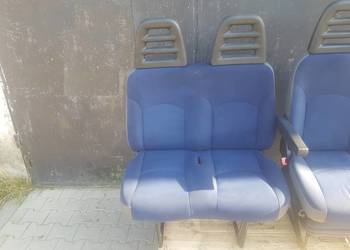Iveco Daily 4 06-11 Fotel ISRI miękki kanapa ławka pas
