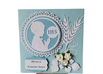 Kartki Pamiątka Komunii Świętej K4 Chłopiec Wzór 5