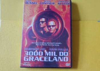 costner russel slater  film płyta dvd 3000 mil do Graceland