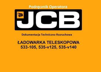 DTR Instrukcja operatora, katalog obsługi, UDT- serwis - JCB 535-v140