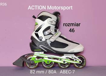 Rolki męskie - rozmiar 46 - Action Motorsport / Performance [R36]