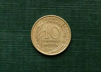 Francja 10 centymów, 1969r