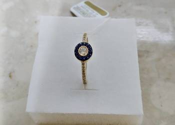 Złoty Nowy pierścionek z cyrkoniami pr.585. roz.14 Złoty Nowy pierścionek z cyrkoniami pr.585. roz.14