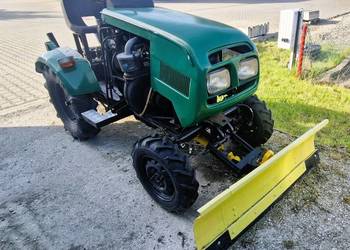 Traktorek SAM DZIK silnik 126p + pług do śniegu, kultywator, pług