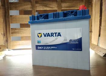 Akumulator VARTA Blue Dynamic D47 60Ah 540A EN P+ Japan