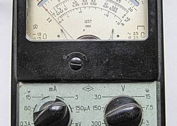 Uniwersalny miernik analogowy C57 multimetr ZSRR 1966r.