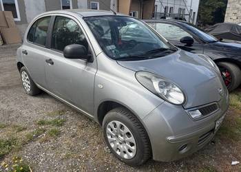 NISSAN MICRA K12 Srebrny 1.2 benzyna 142tys km