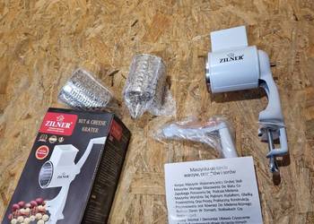 SOLIDNA Maszynka DO TARCIA ORZECHÓW WARZYW BAKALII 3 OSTRZA TARKO RĘCZNE 3x