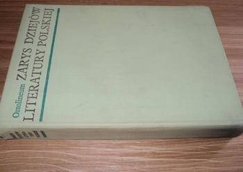 Zarys dziejów literatury polskiej FA