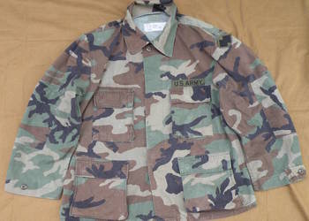 Bluza BDU woodland large short NYCO obszyta 92r