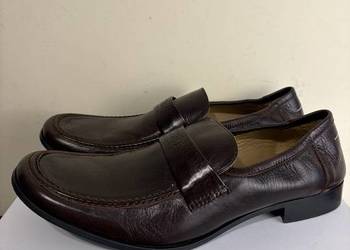 Mokasyny/Loafersy Maison Margiela MM6 Penny Strap Leather Loafers