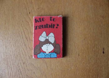 Karty do gry „Kto to zgubił?” PRL – 100% kompletna