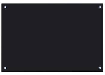 vidaXL Panel ochronny do kuchni, czarny, 90x60 cm(SKU:249489)